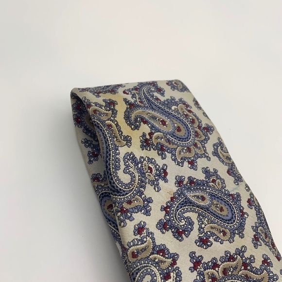 Set of Six Vintage Christian Dior Silk & Polyester Ties - Picture 13 of 16